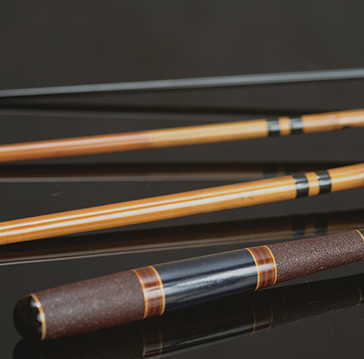 Kishu bamboo fishing rods