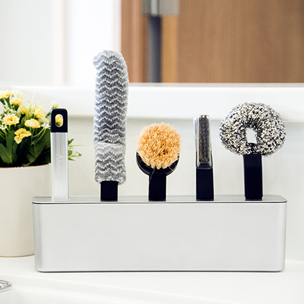 Alubru Kitchen Brush Set -Urushi-