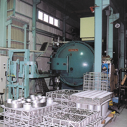 Vacuum heat treatment furnace